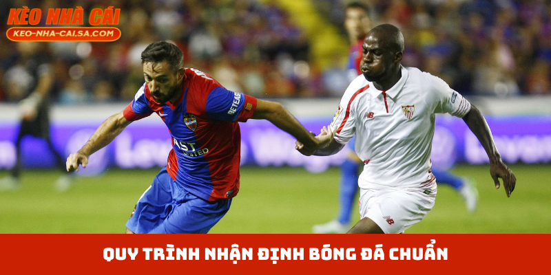 Quy trình nhận định bóng đá chuẩn