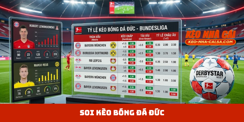 Kèo bóng đá Đức