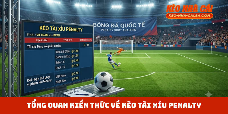Tổng quan kiến thức về kèo tài xỉu penalty